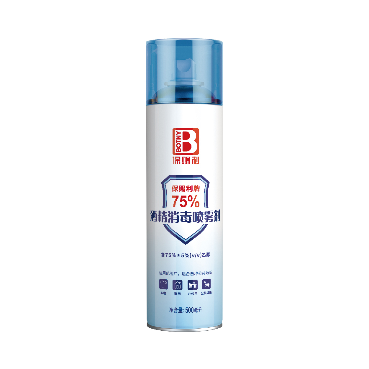 BOTNY 75% Alcohol disinfectant spray 500ML