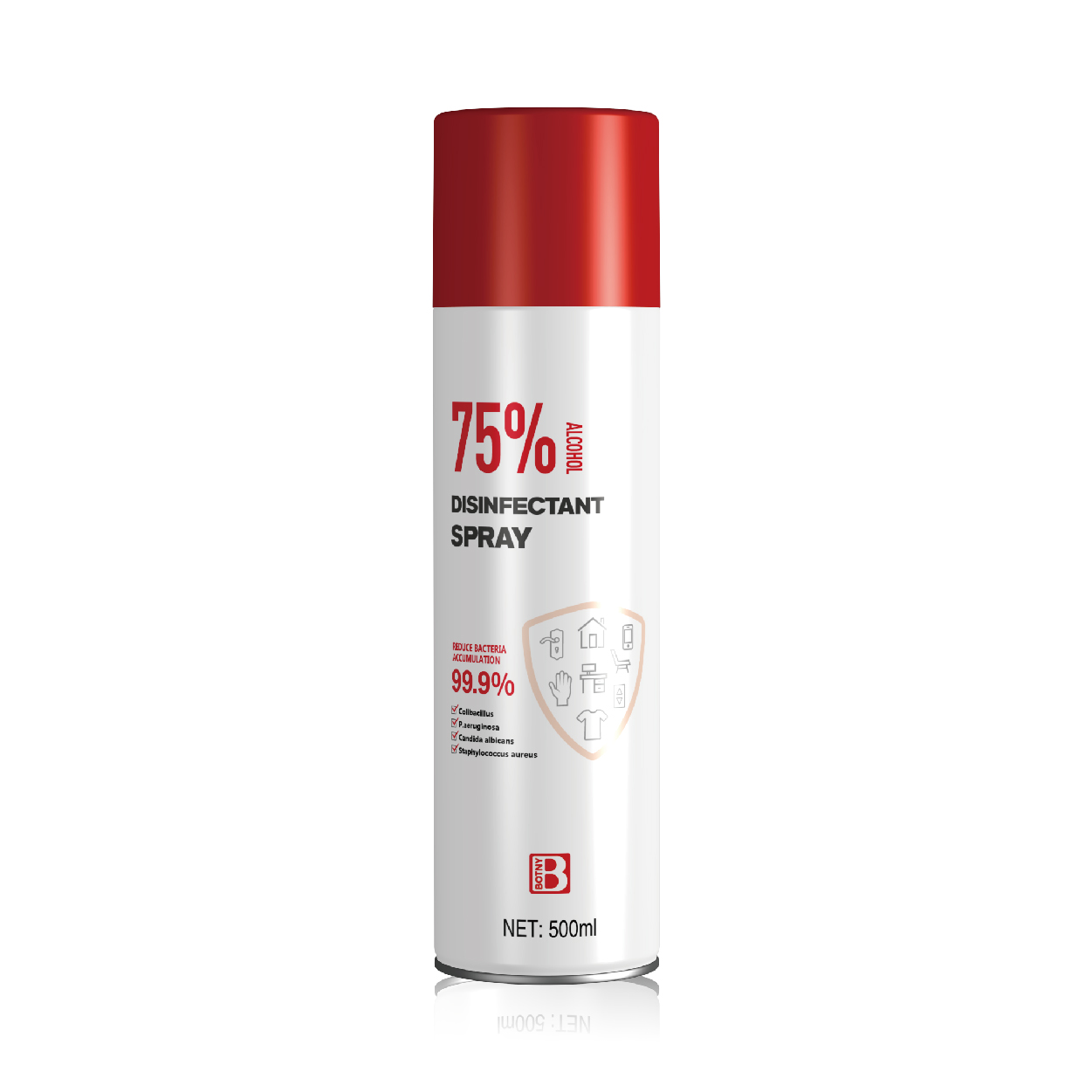 BOTNY 75% Alcohol disinfectant spray 500ML